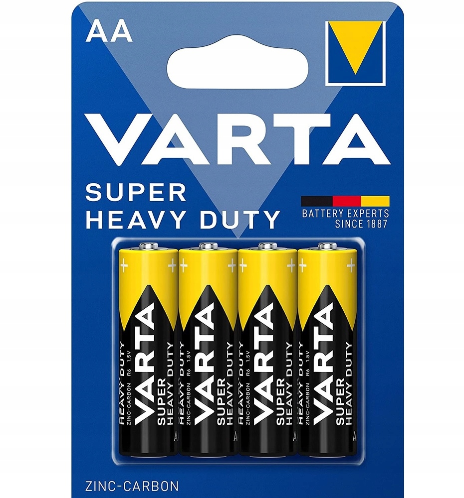 

Baterie Paluszki Varta Superlife Zinc Aa R6 4SZT.