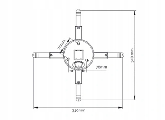 UCHWYT DO PROJEKTORA SUPREMA SPIDER HD 3040 Marka SUPREMA