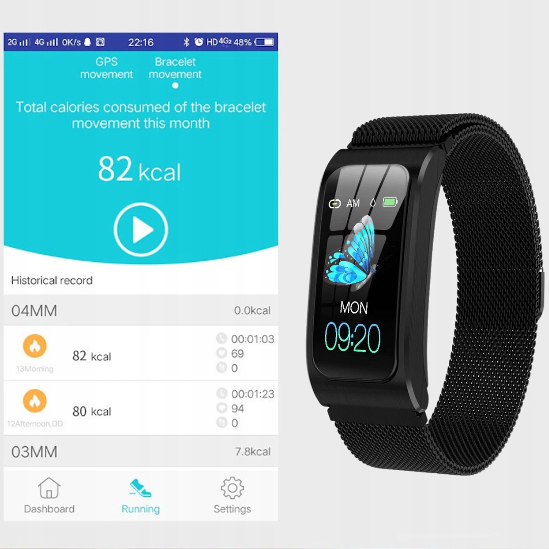 SMARTWATCH DAMSKI ZEGAREK PULS CIŚNIENIE KROKI Kompatybilność systemowa Android iOS