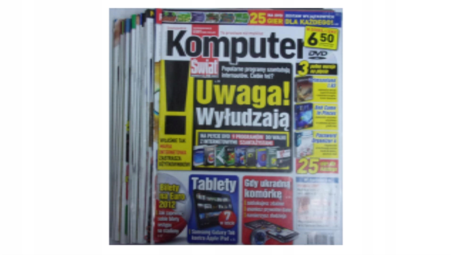 Komputer Świat zestaw 12 sztuk z lat 2010-2011