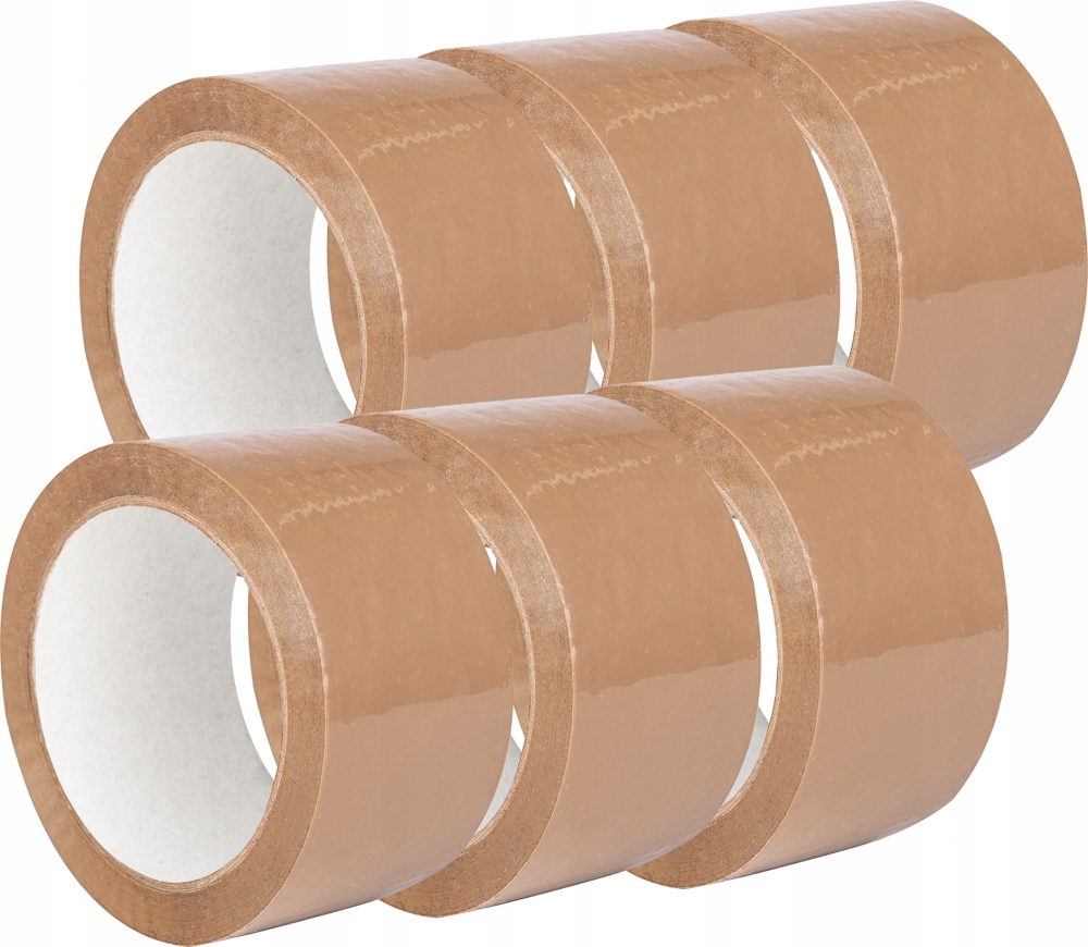 

Taśma pakowa Ofix akrylowa 48mm x 45m brązowa x6