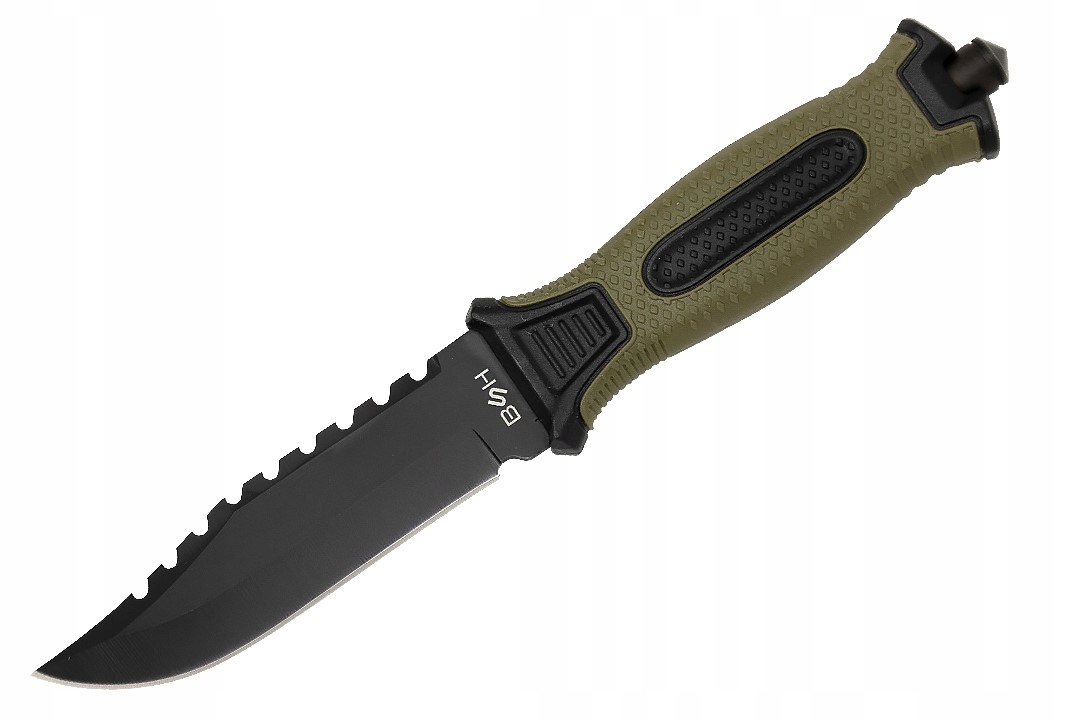 Bsh Nóż Taktyczny Survival Wojskowy Myśliwski Etui