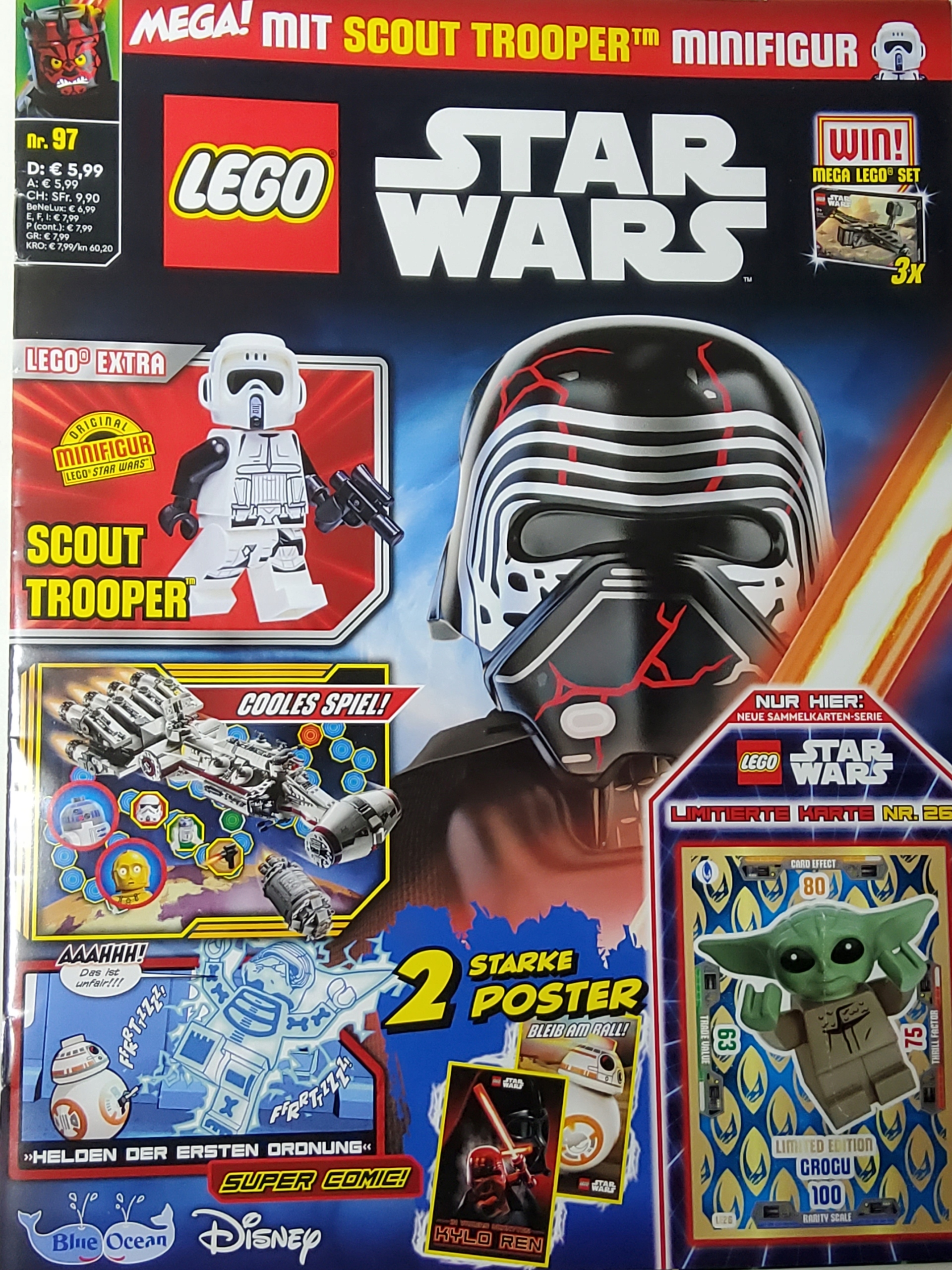 GAZETKA LEGO STAR WARS WYDANIE NIEMIECKIE NR 97