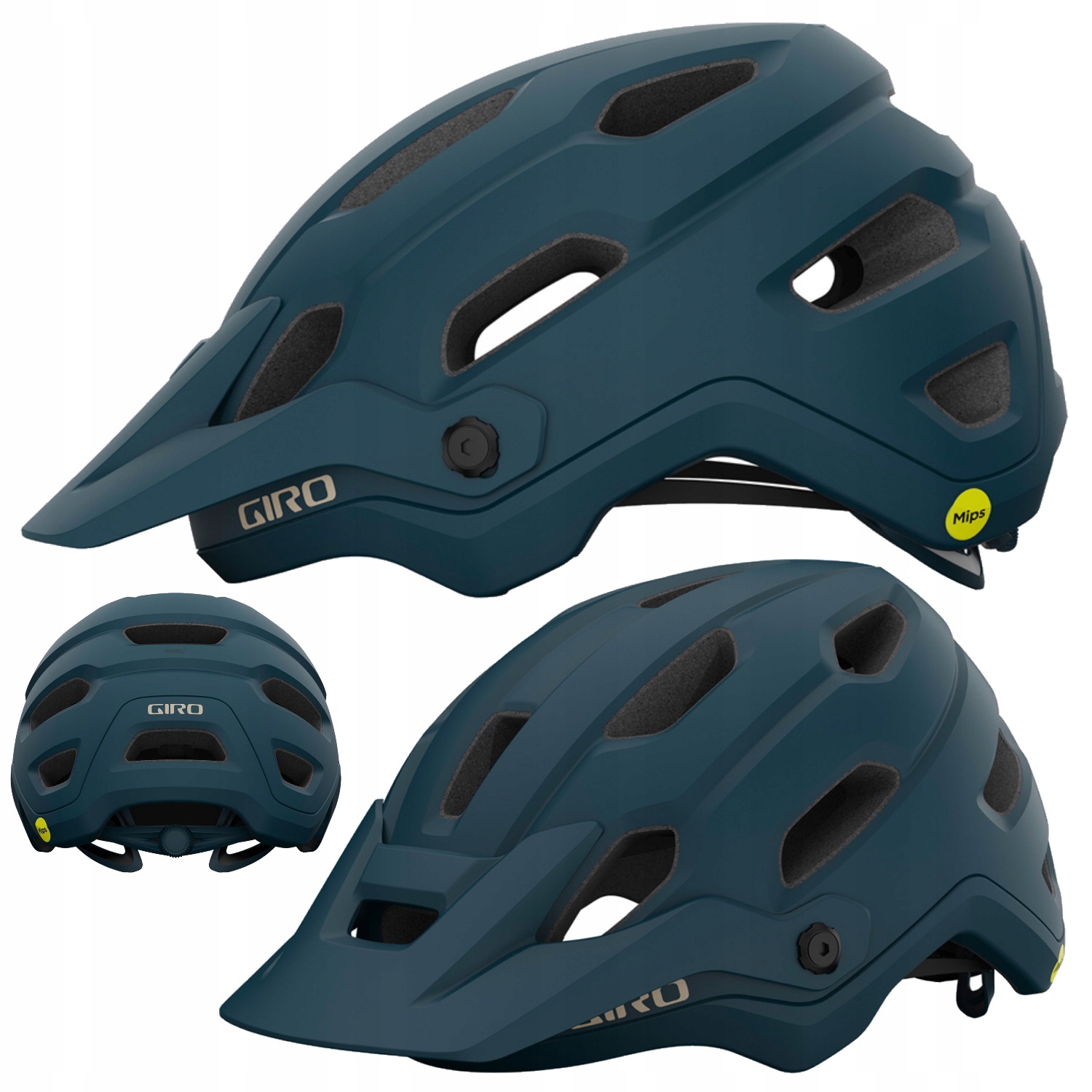 Přilba mtb Giro Source Integrated Mips matte harbor modrá