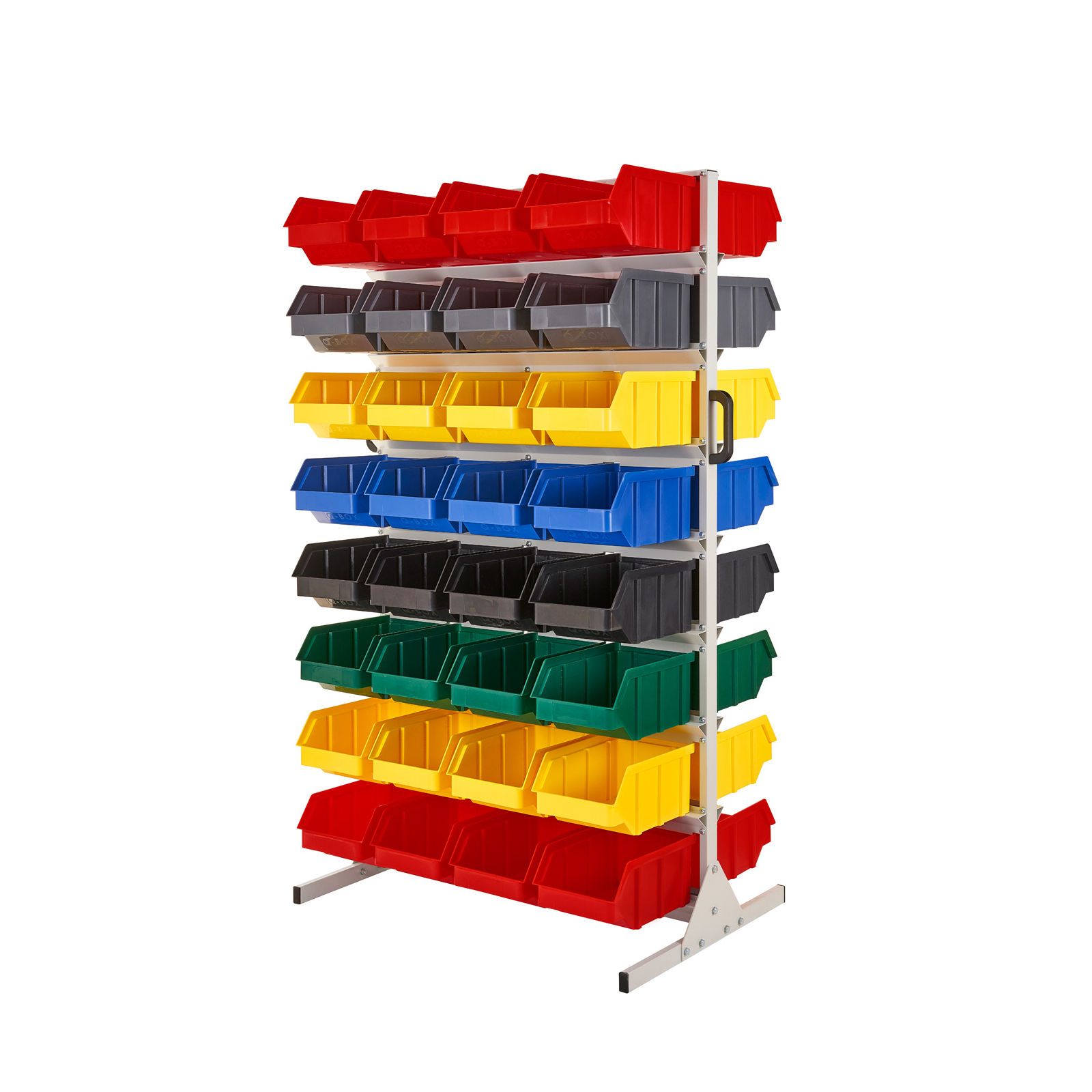 Regal warsztatowy R2 00080 64 pojemniki warsztat