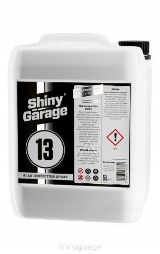 ODTŁUSZCZACZ SHINY GARAGE SCAN INSPECTION SPRAY 5L