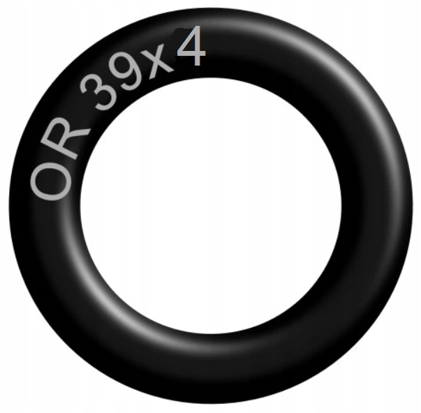 Oring 39x4 NBR70 gumowy uszczelniacz pierścień olejoodporny (1 szt)