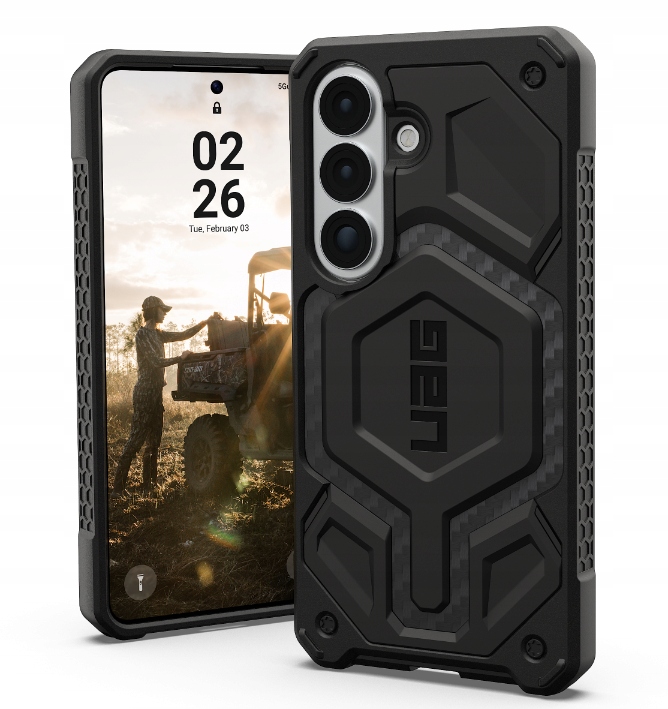 Uag Monarch Pro Carbon MagSafe pancierové puzdro pre Galaxy S26+ Plus