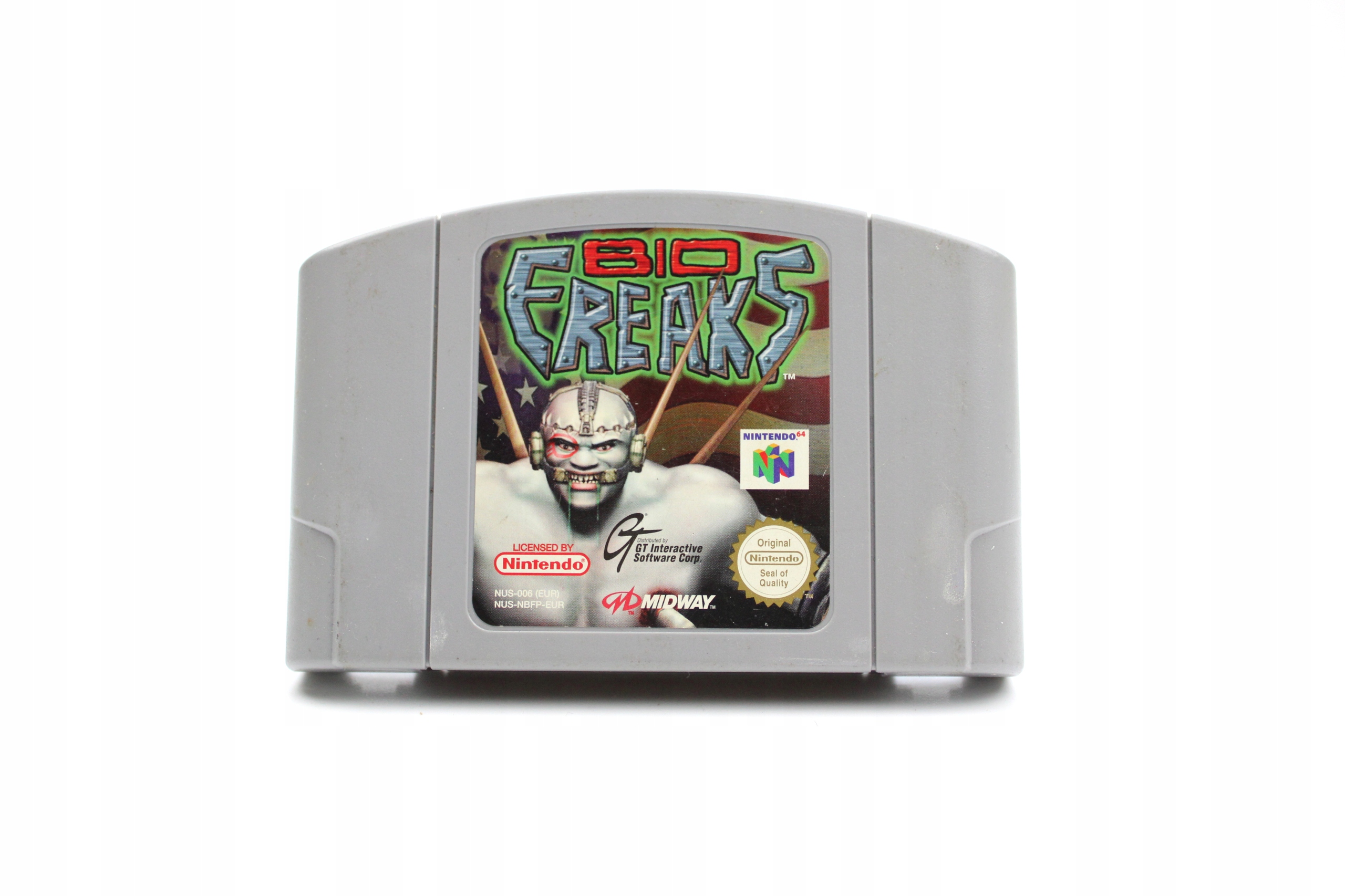 Bio Freaks Nintendo 64 pudełkowa