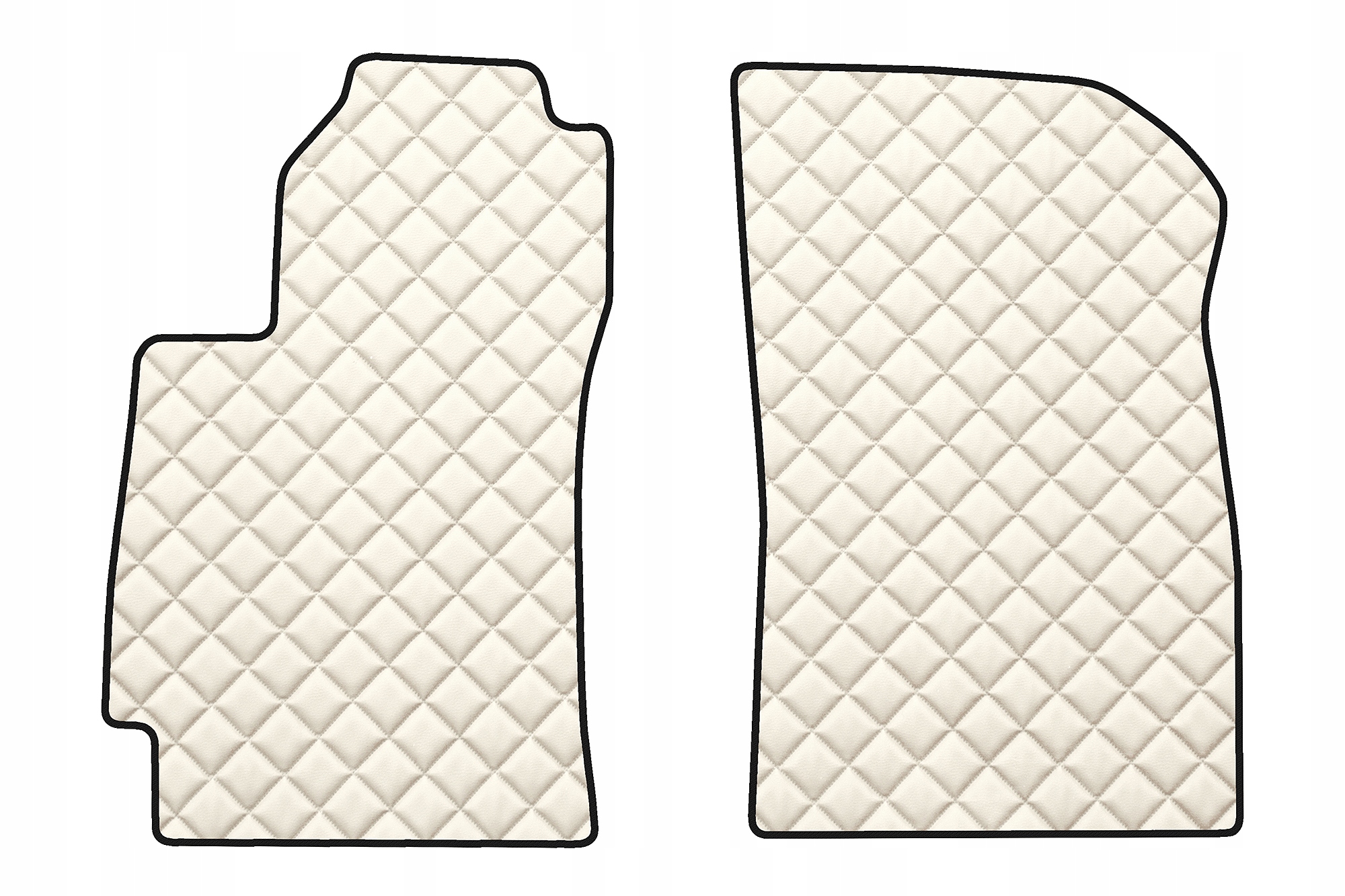 Коврики передние экокожа DAEWOO NUBIRA 97-08 толстые