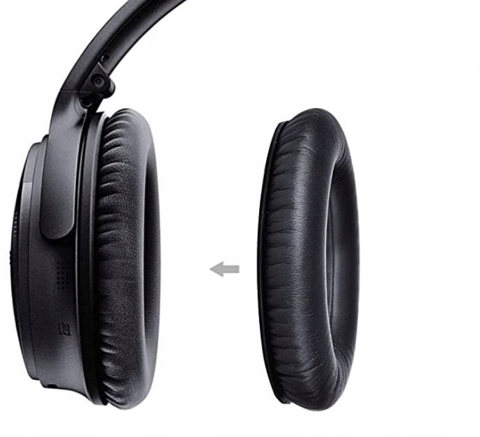 NAUSZNIKI PADY GĄBKI DO SŁUCHAWEK BOSE QC35 II QUIET COMFORT JAKOŚĆ HQ Model QC 35 QuietComfort QC35II QC35