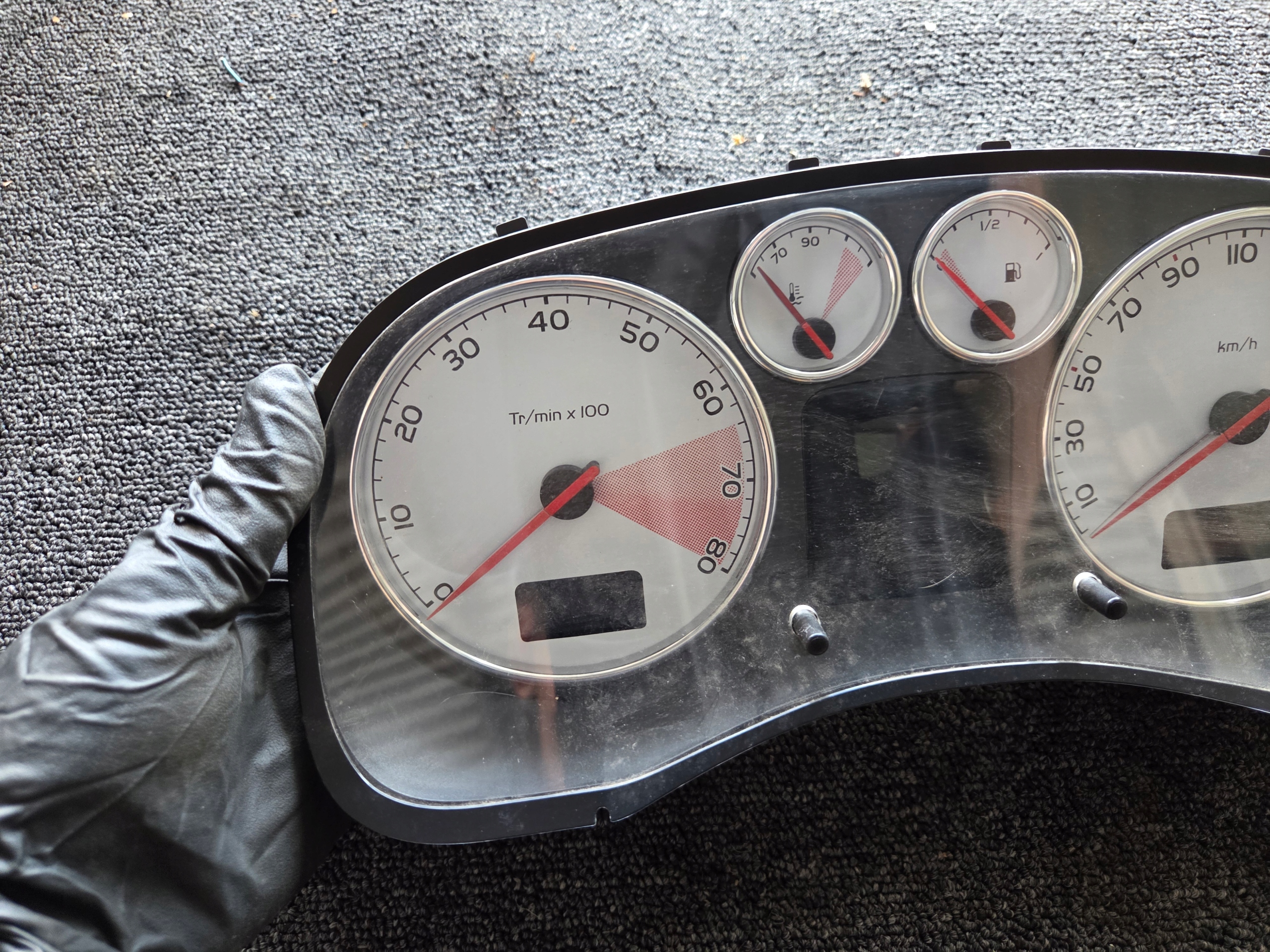 clock dials PEUGEOT 307 CC 2.0 B 16V P9651299780