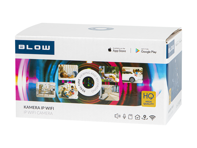 Kamera szpiegowska BLOW WiFi żarówka 2MP H-822 Kod producenta 78-809#
