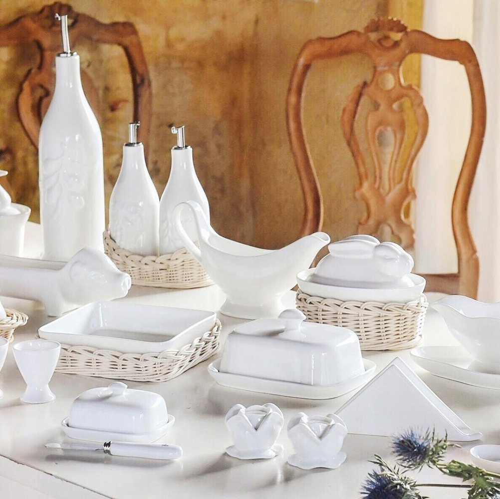 Wiklinowy kosz na wazę Midollino - 23 cm Marka Porcellana Bianca