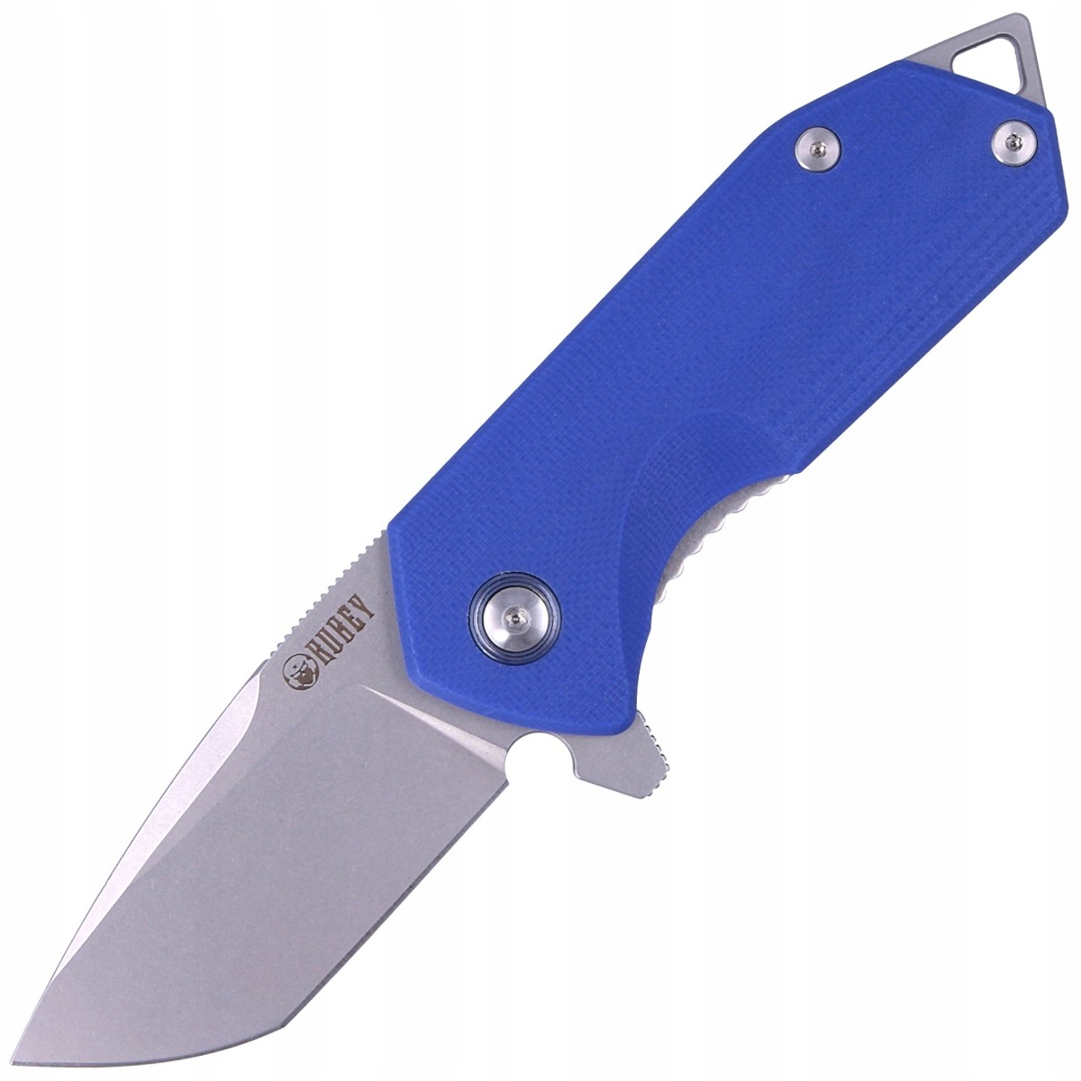 Nóż składany Edc Kubey Campe Flipper Sandblasted Liner Lock Dyskretny