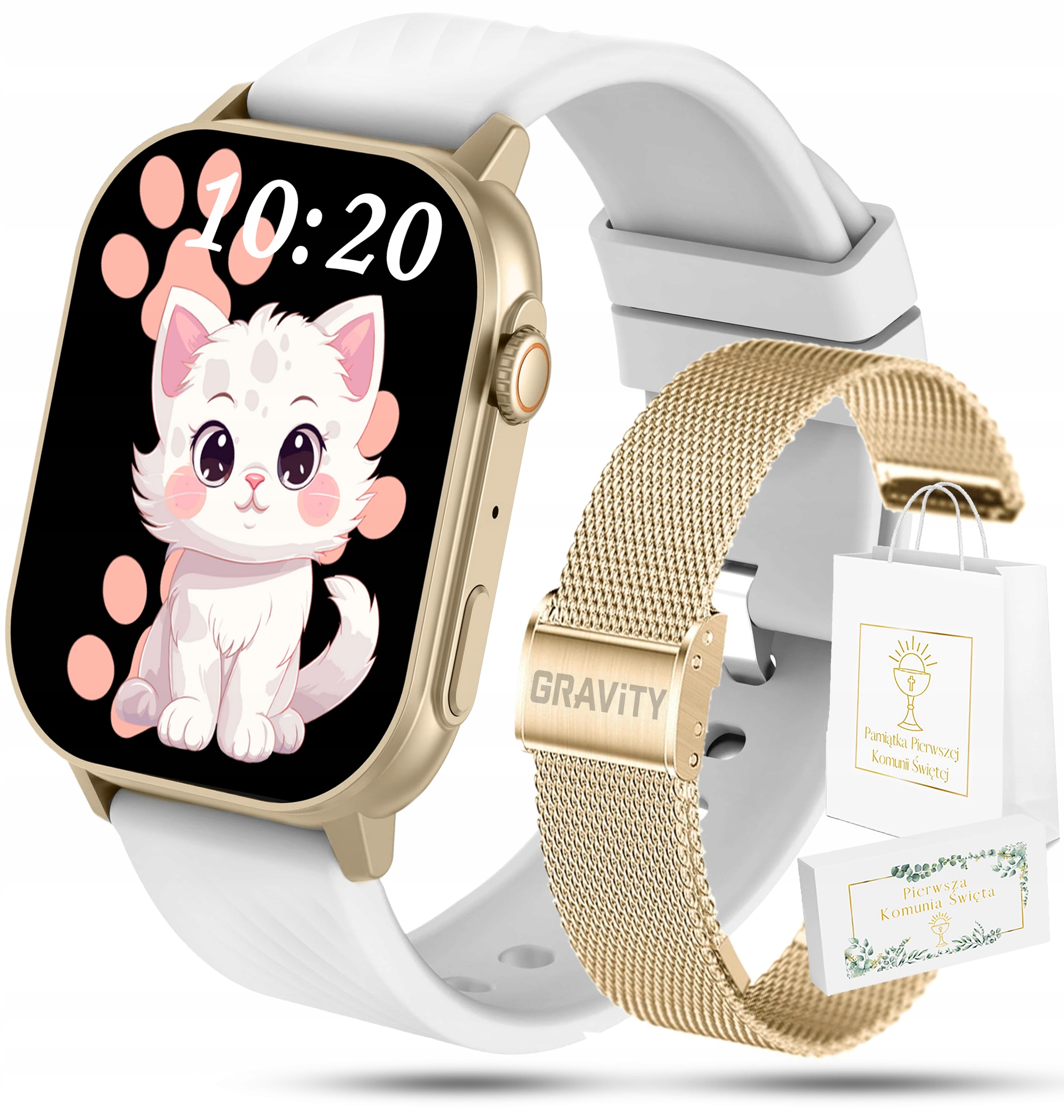 Hodinky Svaté Přijímání Chytré Hodinky Gravity 2 Řemínky Připojení Sport Počasí Puls