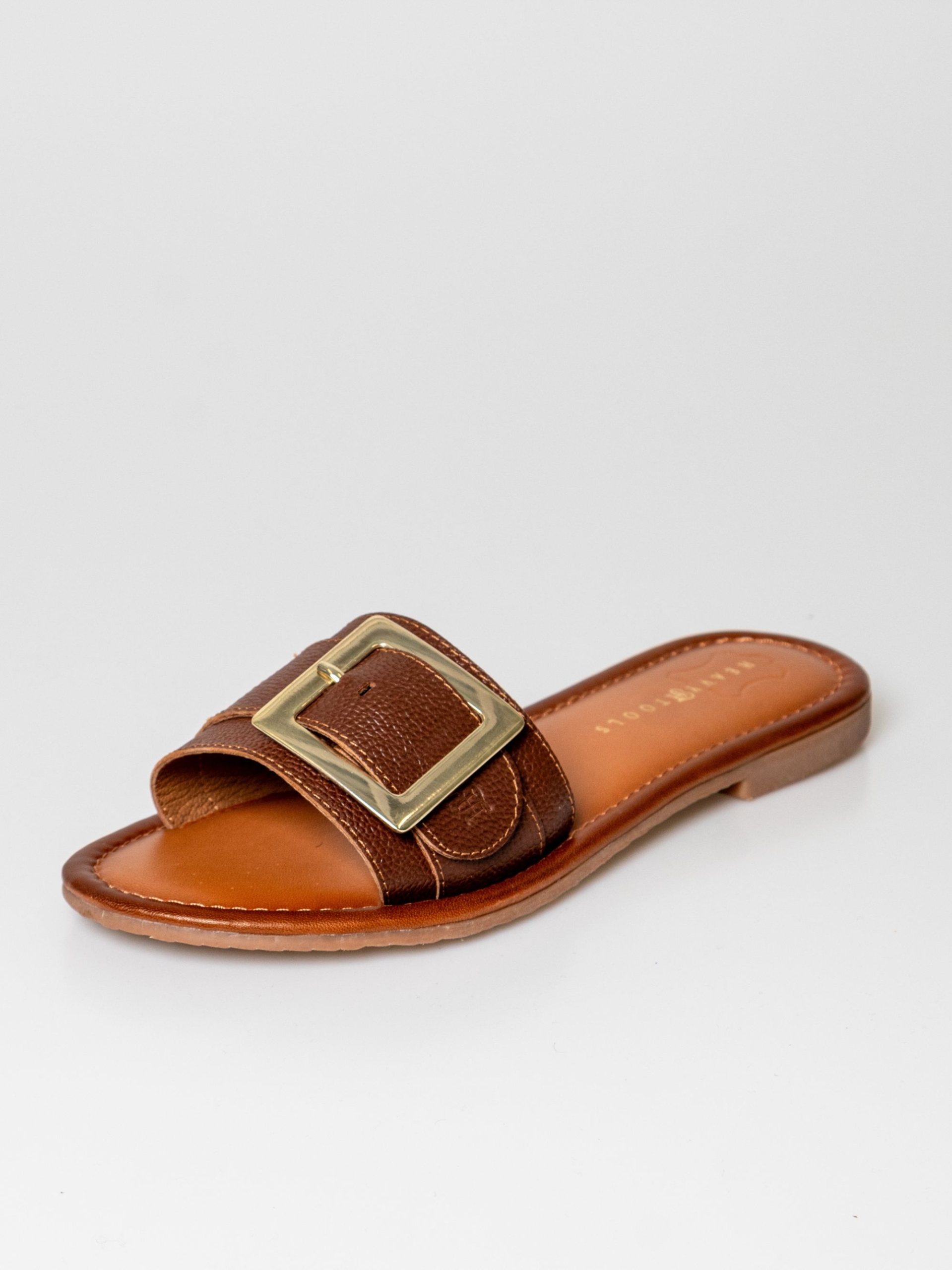 Heavy Tools Dámské Elegantní Nazouváky Z Přírodní Kůže Uzarina Hnědé 38