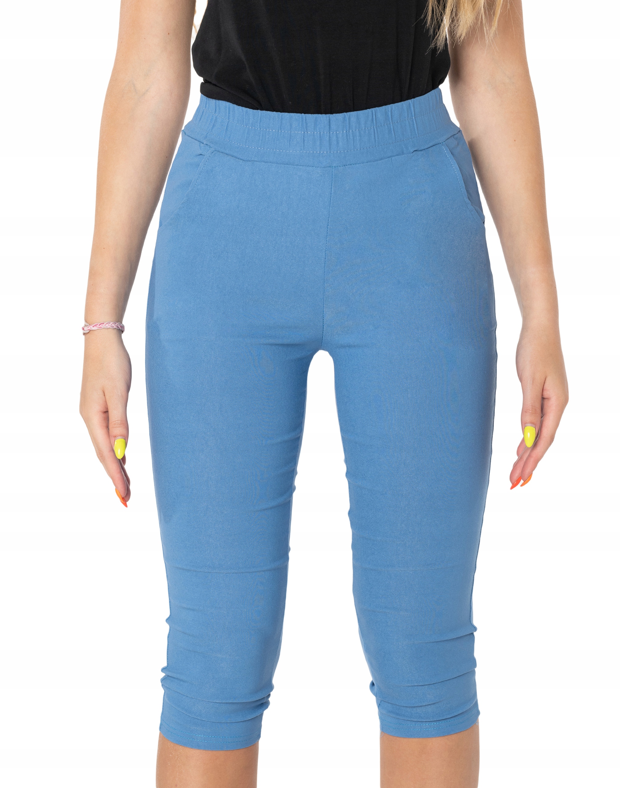 

Krótkie Spodnie Rybaczki Damskie 3/4 FQ65-4 r L/XL