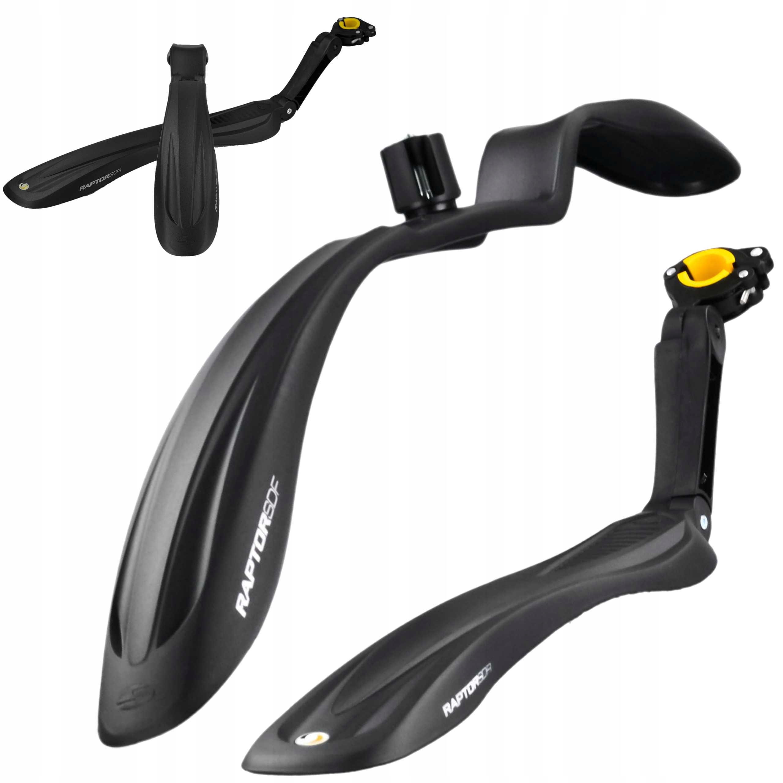 Błotniki Rowerowe Simpla Raptor 24/26/27,5/28/29" Pro Zestaw Błotników Qr