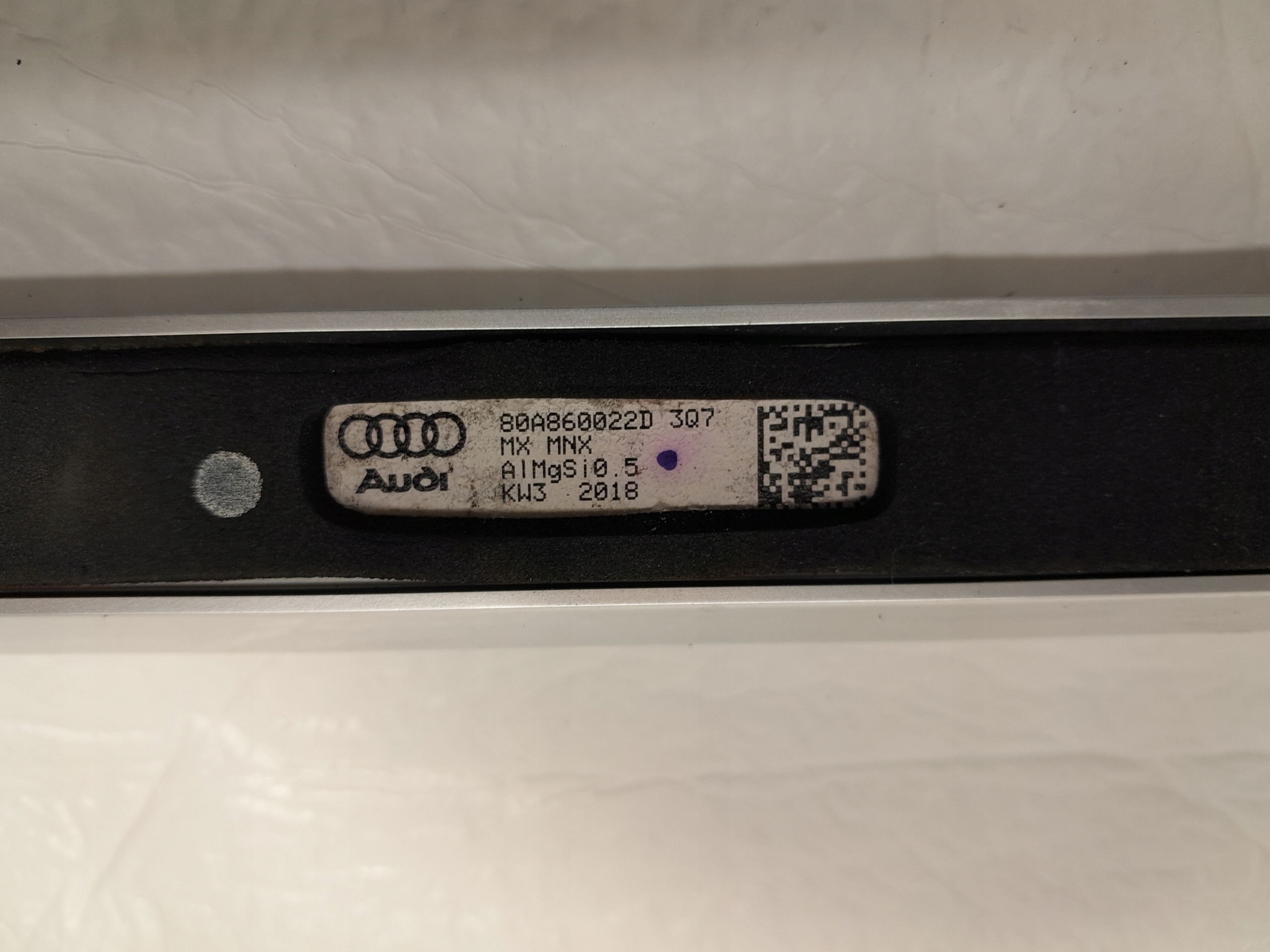 AUDI Q5 II 80A Dachreling dach rechts 80A860022D