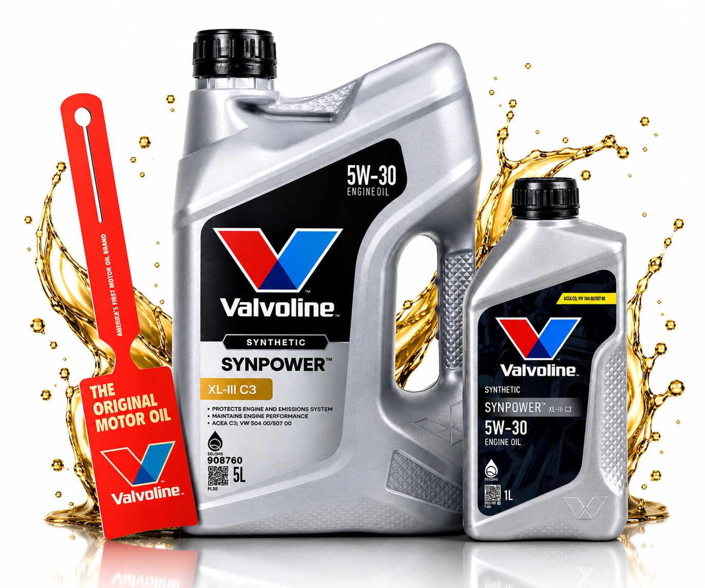 Valvoline Synpower XL-III C3 5W30 6L (5+1L) Vw 504.00 507.00 Bmw LL-04 Dpf