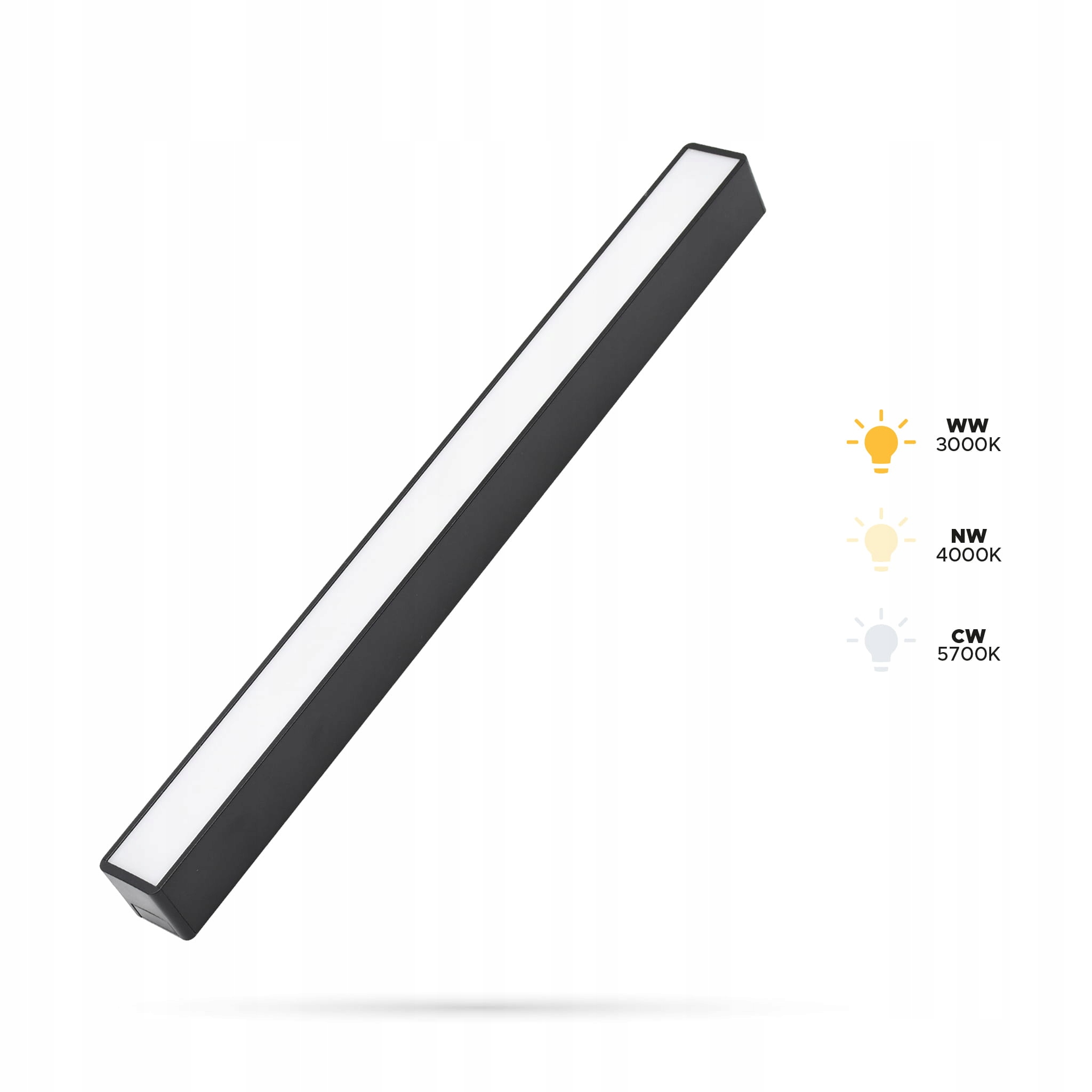 Reflektor Flood 10W F10L Slimtrack a FiberFLEX 48VDC 3CCT 3000K,4000K,5700K