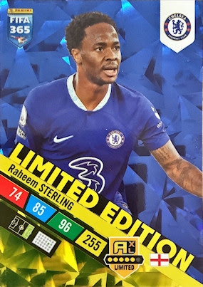 Panini Fifa 365 2023 Karta Limited Raheem Sterling (Chelsea)