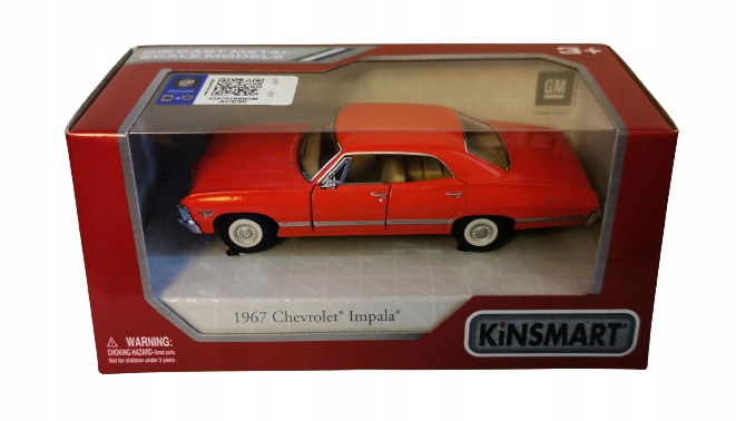 

Model Kinsmart 1:43 Chevrolet Impala 1967 +Pudełko