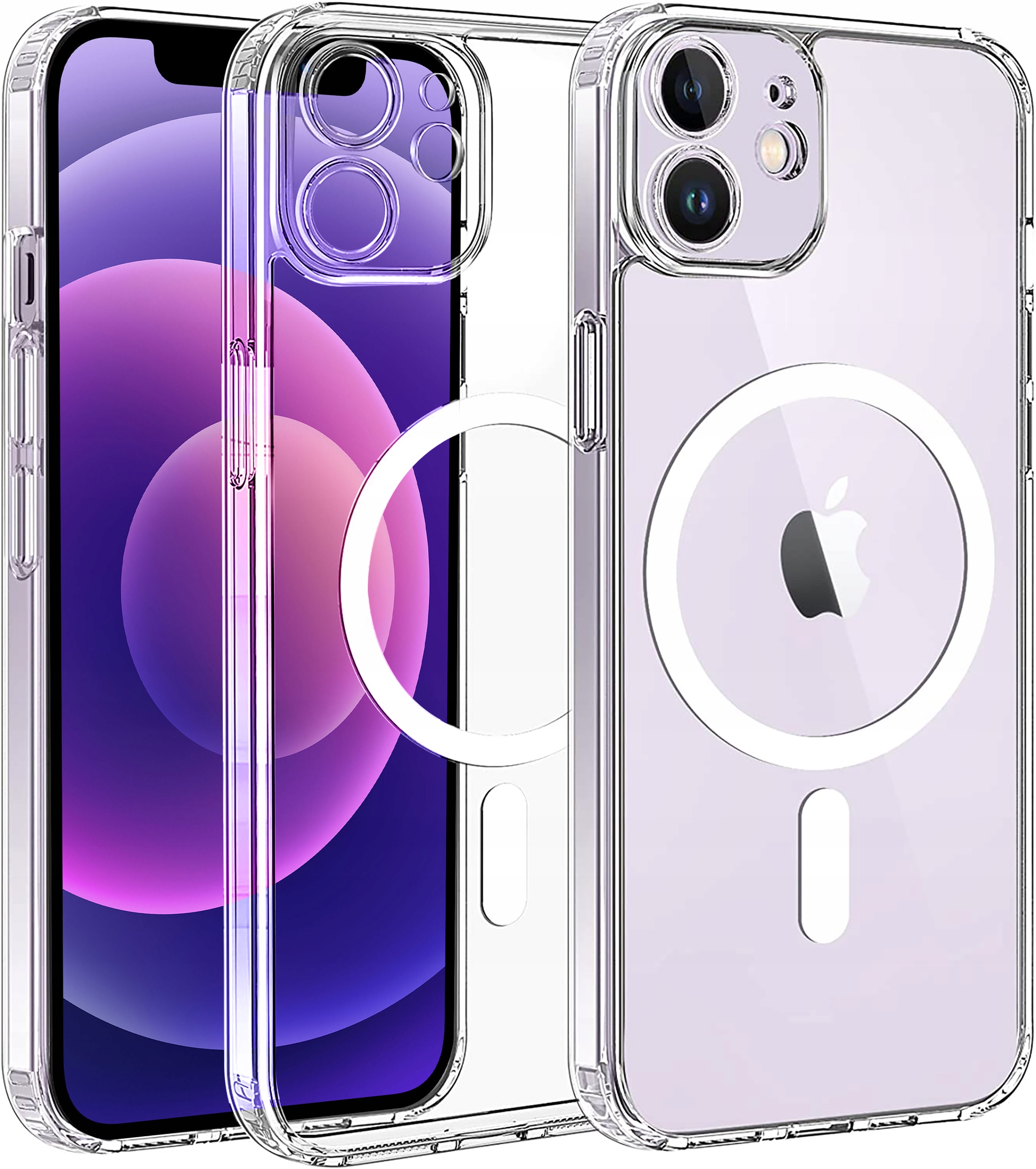 

Etui do iPhone 12 Magsafe Shock Case Szkło 9H