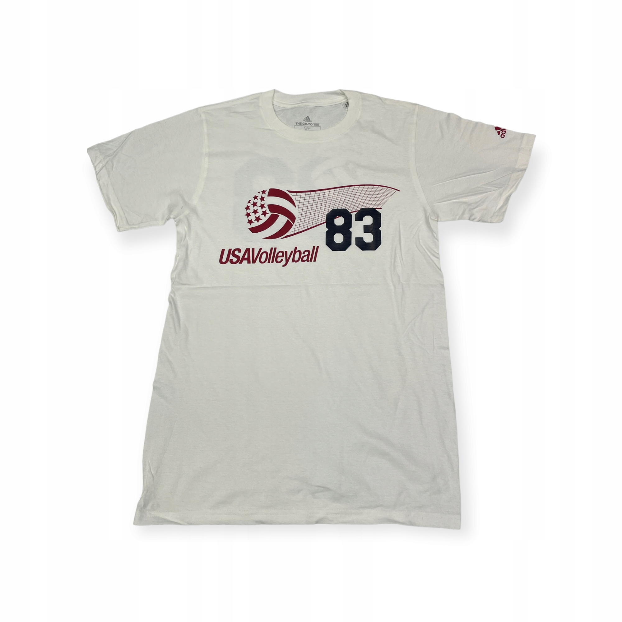 Koszulka męska biała ADIDAS VOLLEYBALL S 83