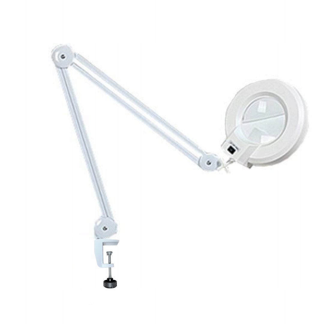 ЛАМПА З ВЕЛИЧЕНОЮ ЛУПОЮ 5 dpi 22W, КРІПЛЕНА ДО СТОЛУ!