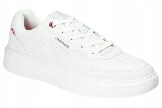 American Club RH127 Lehké Stylové Adidasy Polobotky Pánské Boty Bílé 41