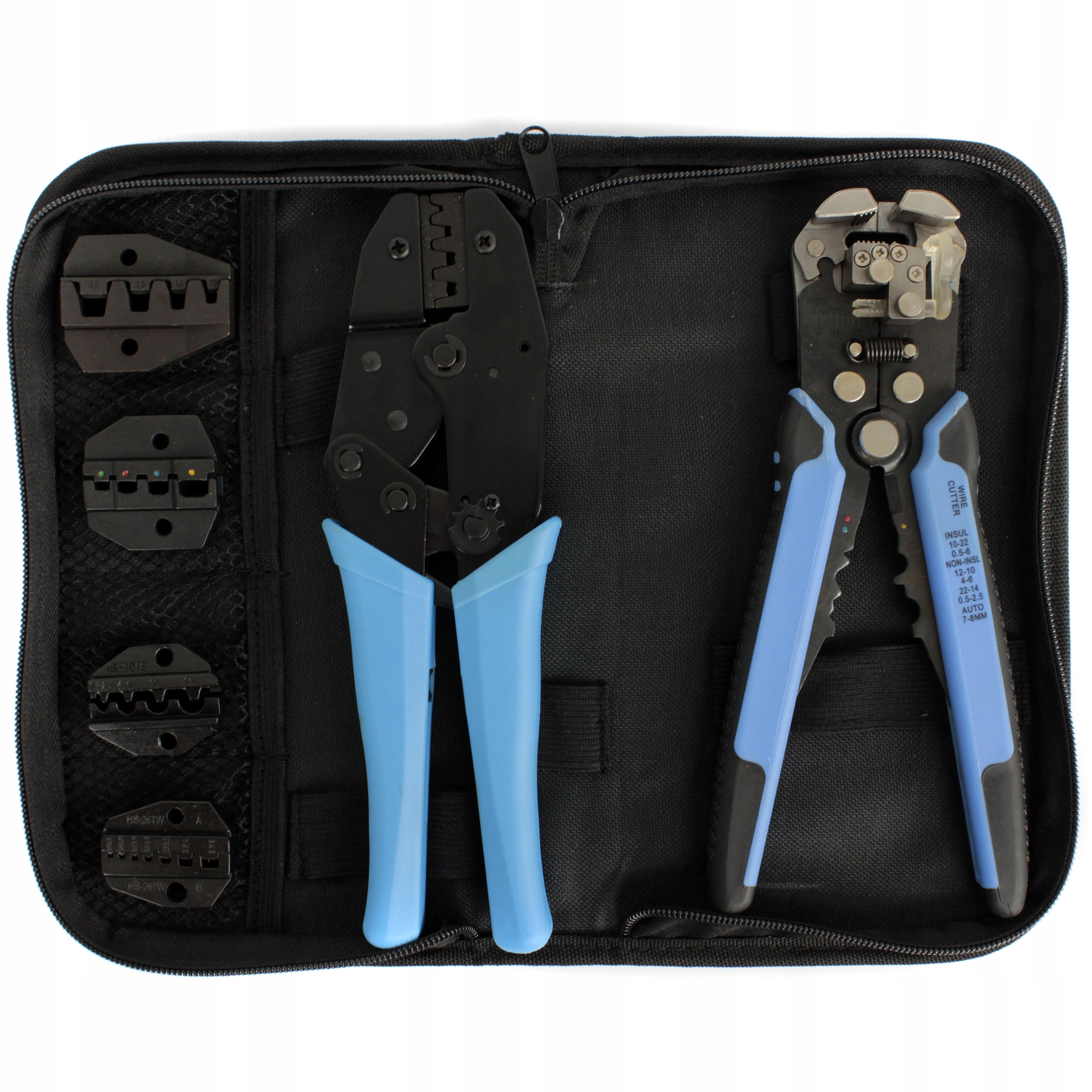 SZCZYPCE ZACISKARKA KONEKTORÓW 5 MATRYC ŚCIĄGACZ EAN (GTIN) 5907589365719