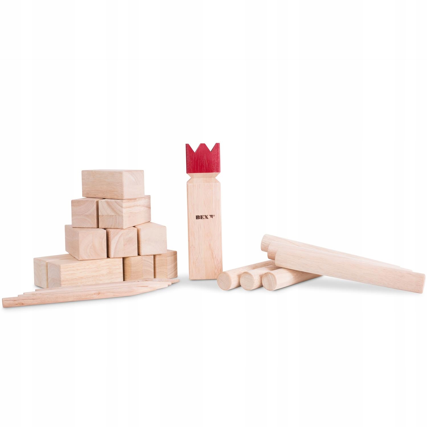 Bex Kubb Original, Red king Tactic