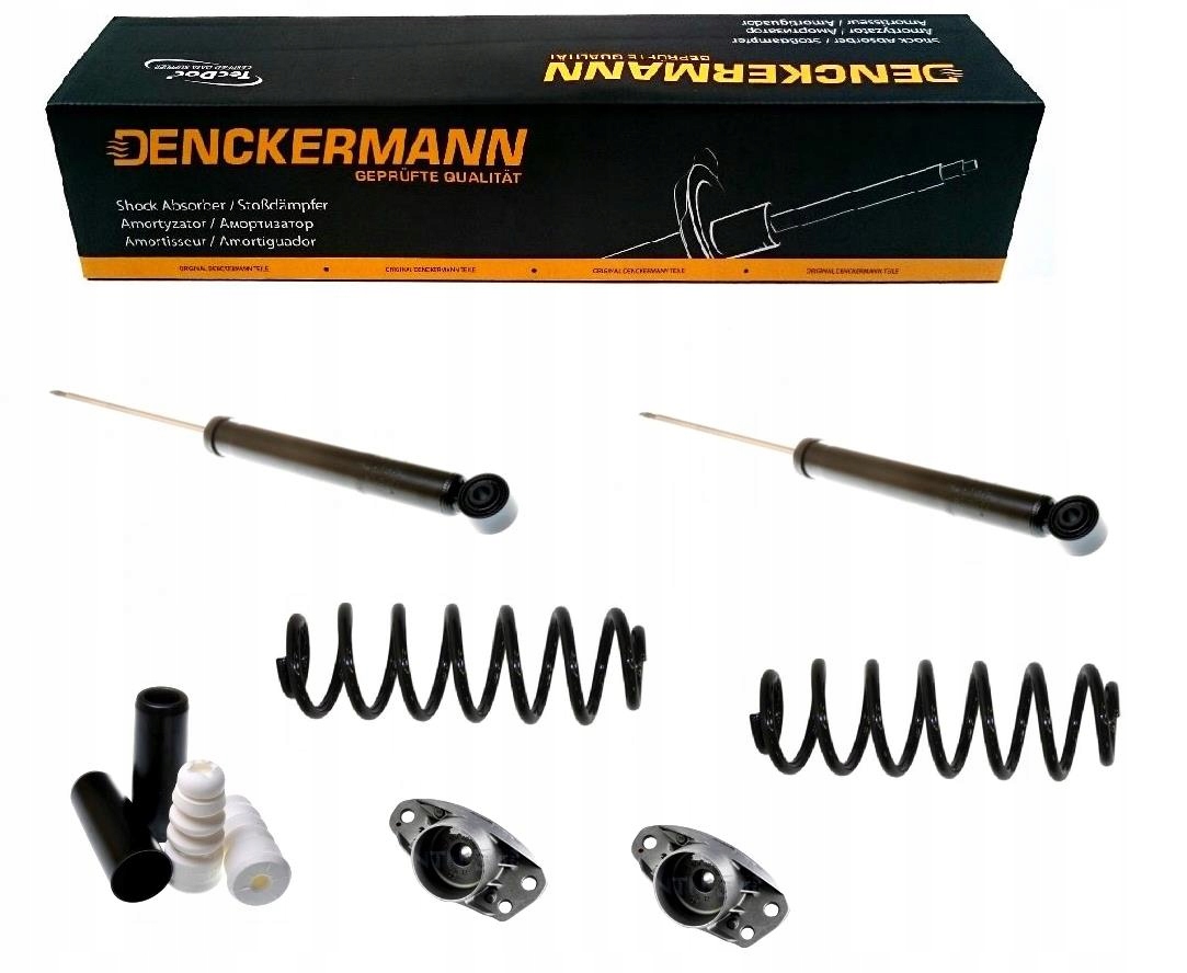 Tlumiče Upevňovací Pružiny Touran I, Touran II Zadní Sada