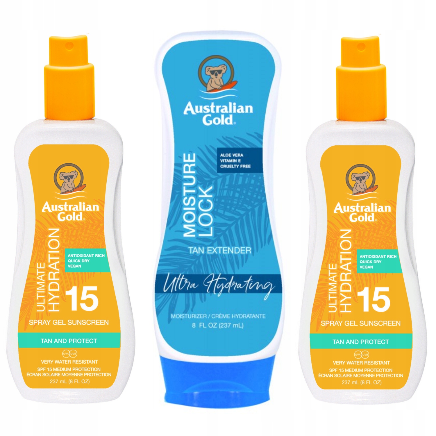 Australian Gold Moisture Lock + 2szt. Australian G