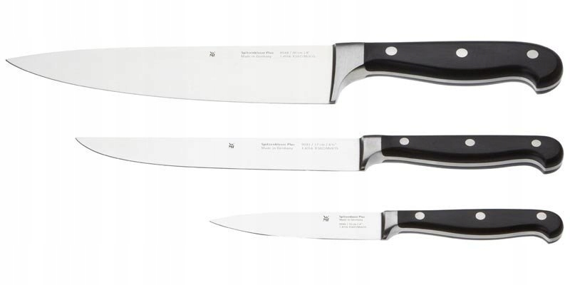 Sada 3 Nožov Wmf Spitzenklasse Plus Nôž šéfkuchára Univerzálny na zeleninu