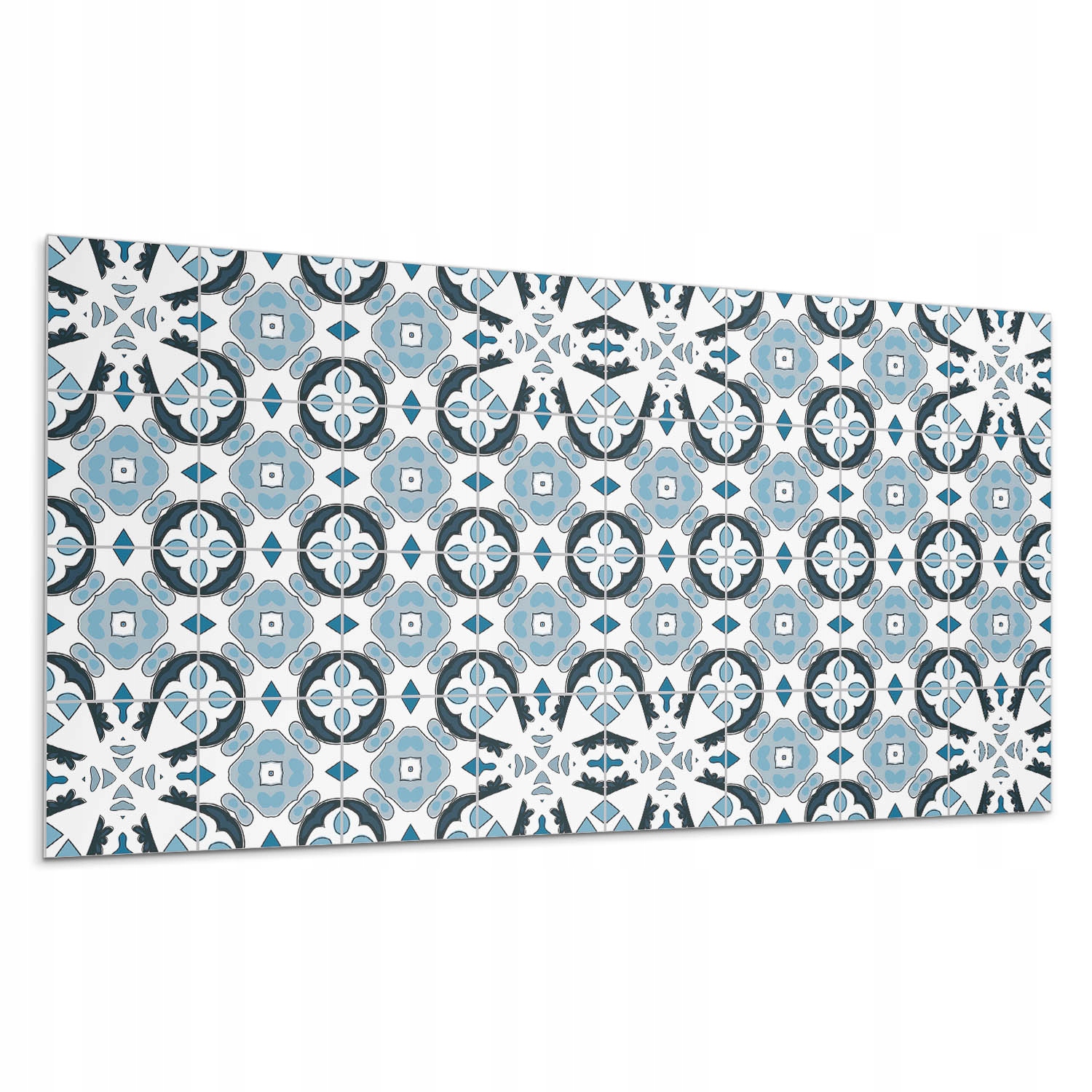 Samolepicí vinylový panel s S Potiskem Geometrický vzor dlaždic 100 x 50 cm