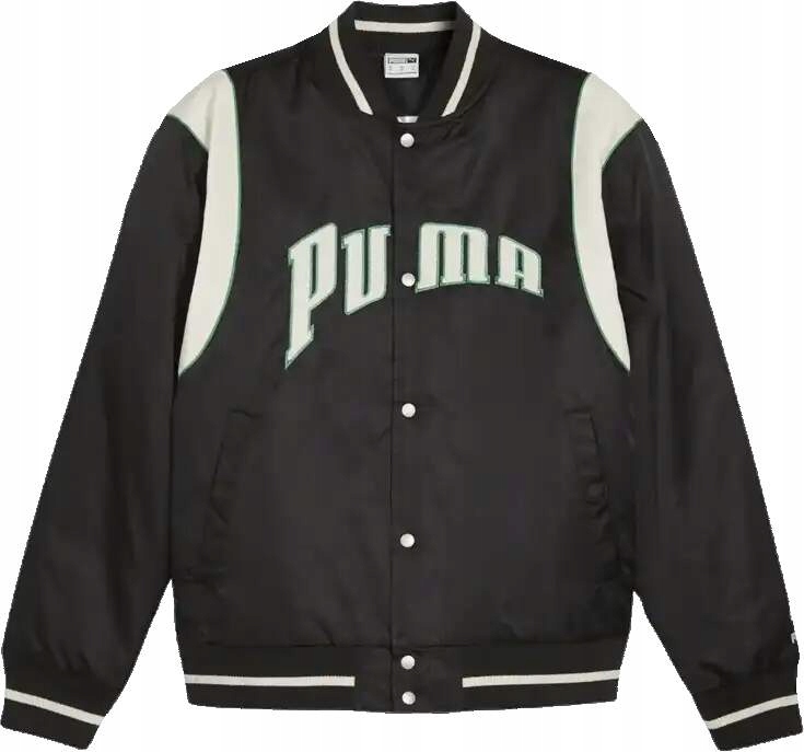 Pánská bunda bomber Puma Team Varsity černá