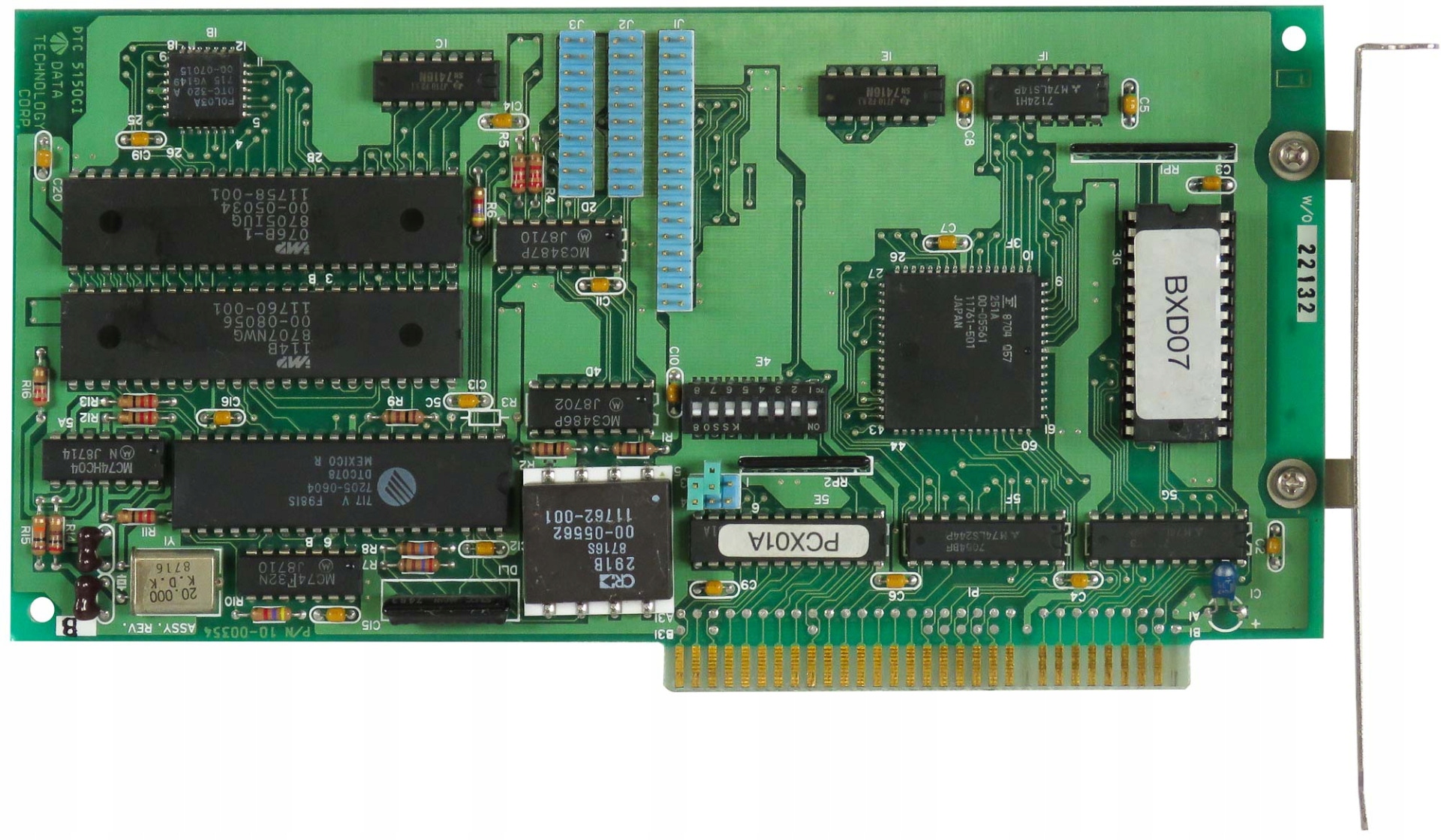 Data Technologie Corp Dtc 5150CI BXD07 PCX01A 8-BIT Isa Mfm Controller