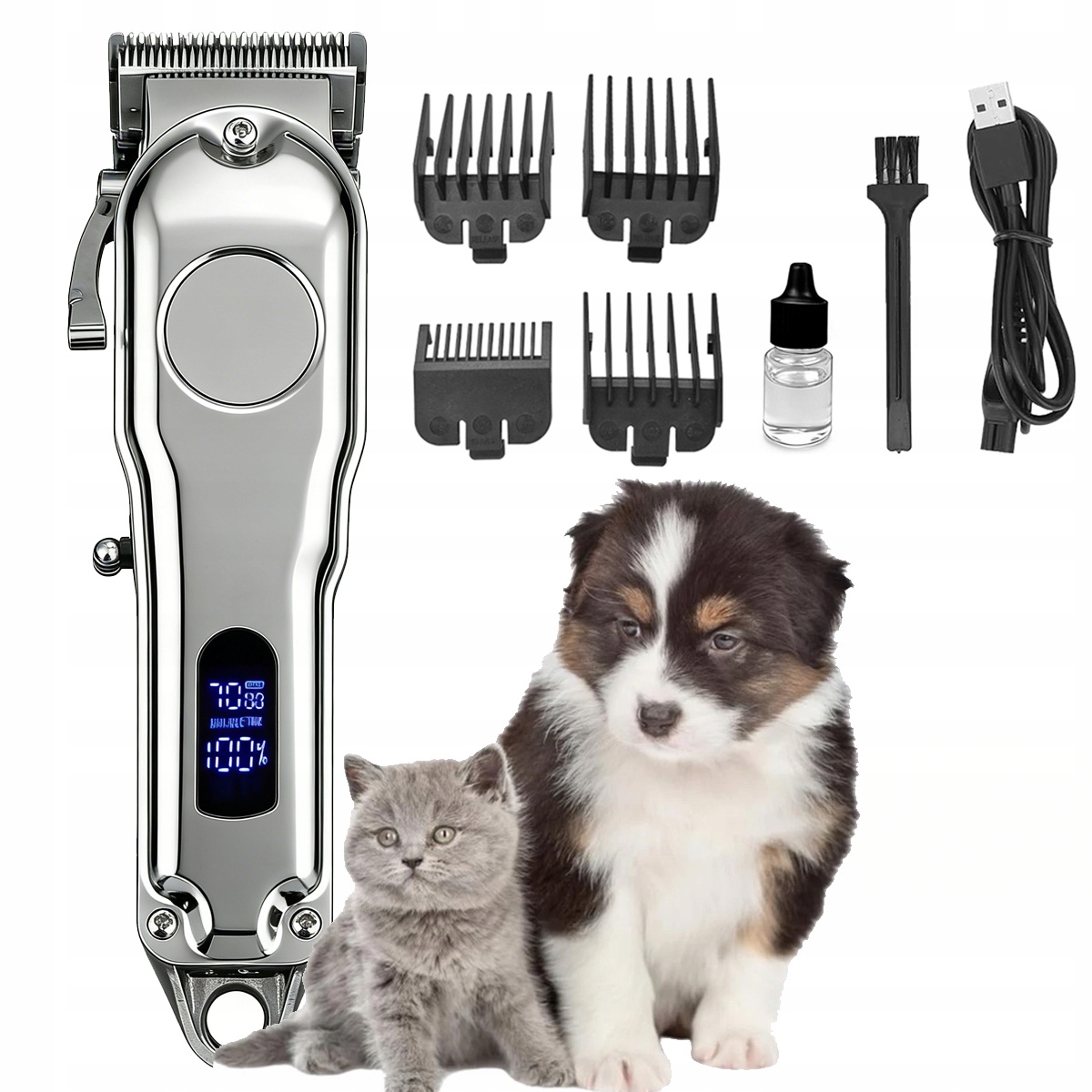 Profesionální Stroj Na Stříhání Psů, Psů A Zvířat, Tichý