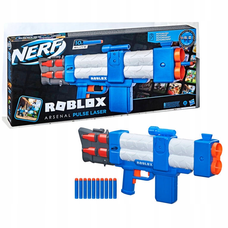 

Nerf Roblox Wyrzutnia Arsenal Pulse Laser F2484