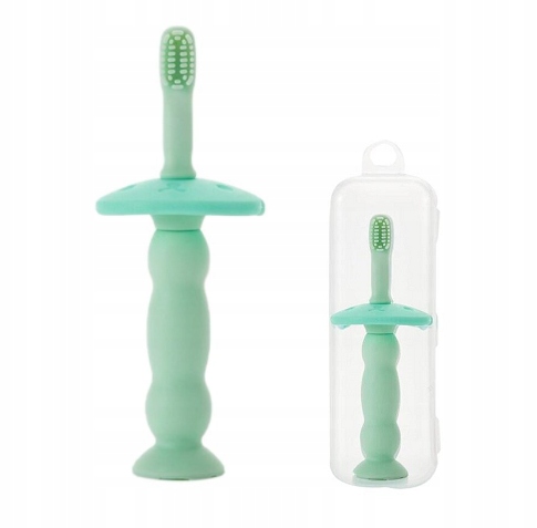 

Gryzak Szczoteczka Treningowa Ząbkowanie 2w1+ Etui