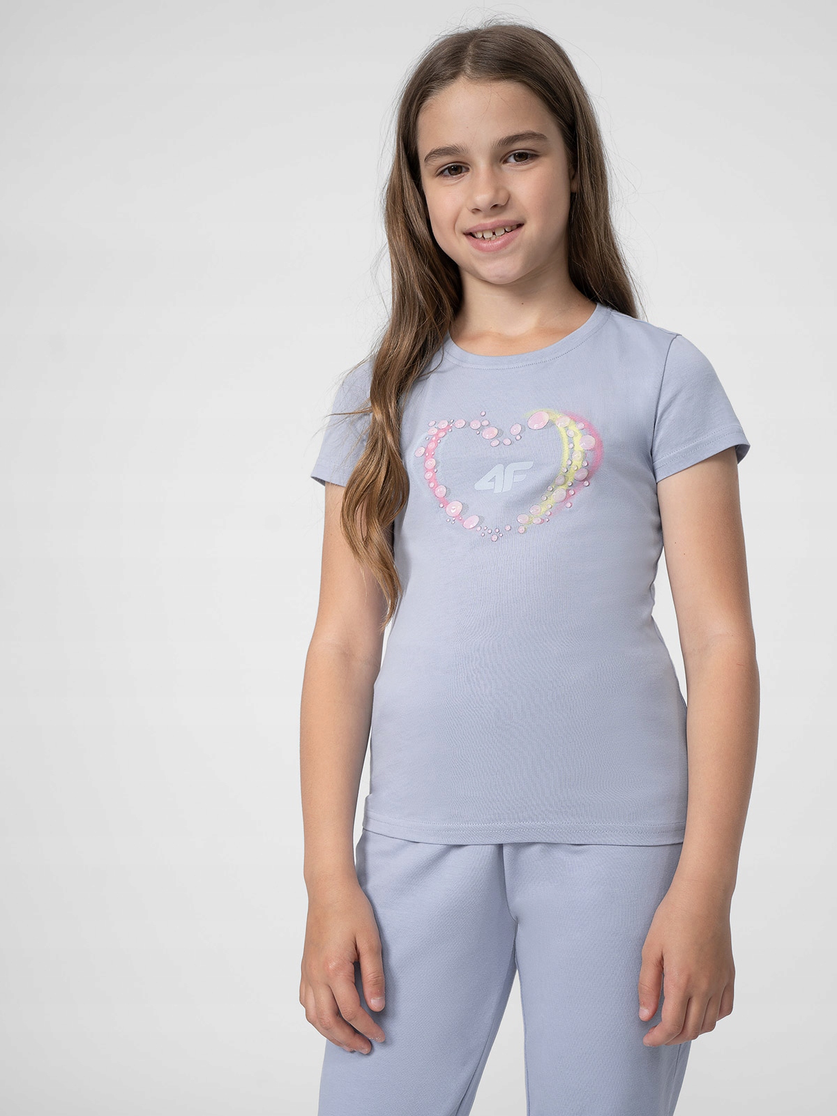 KOSZULKA dziecięca T-SHIRT 4F junior TTSHF385 140 Bohater brak