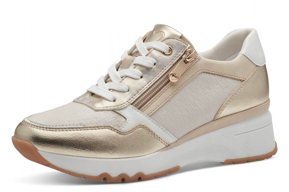 Marco Tozzi 2-23730-42 39 béžové tenisky, sportovní polobotky Feel Me