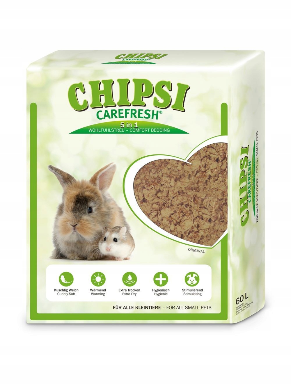Stelivo Pro Hlodavce Carefresh Carefresh Soft Paper Bedding Original 60 L