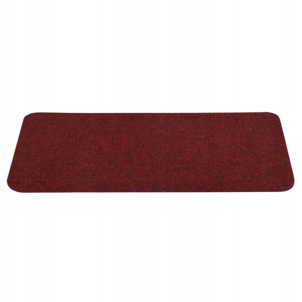 SAMOPRZYLEPNE NAKŁADKI NA SCHODY 15 SZT 65X28 CZER Grubość 65 mm