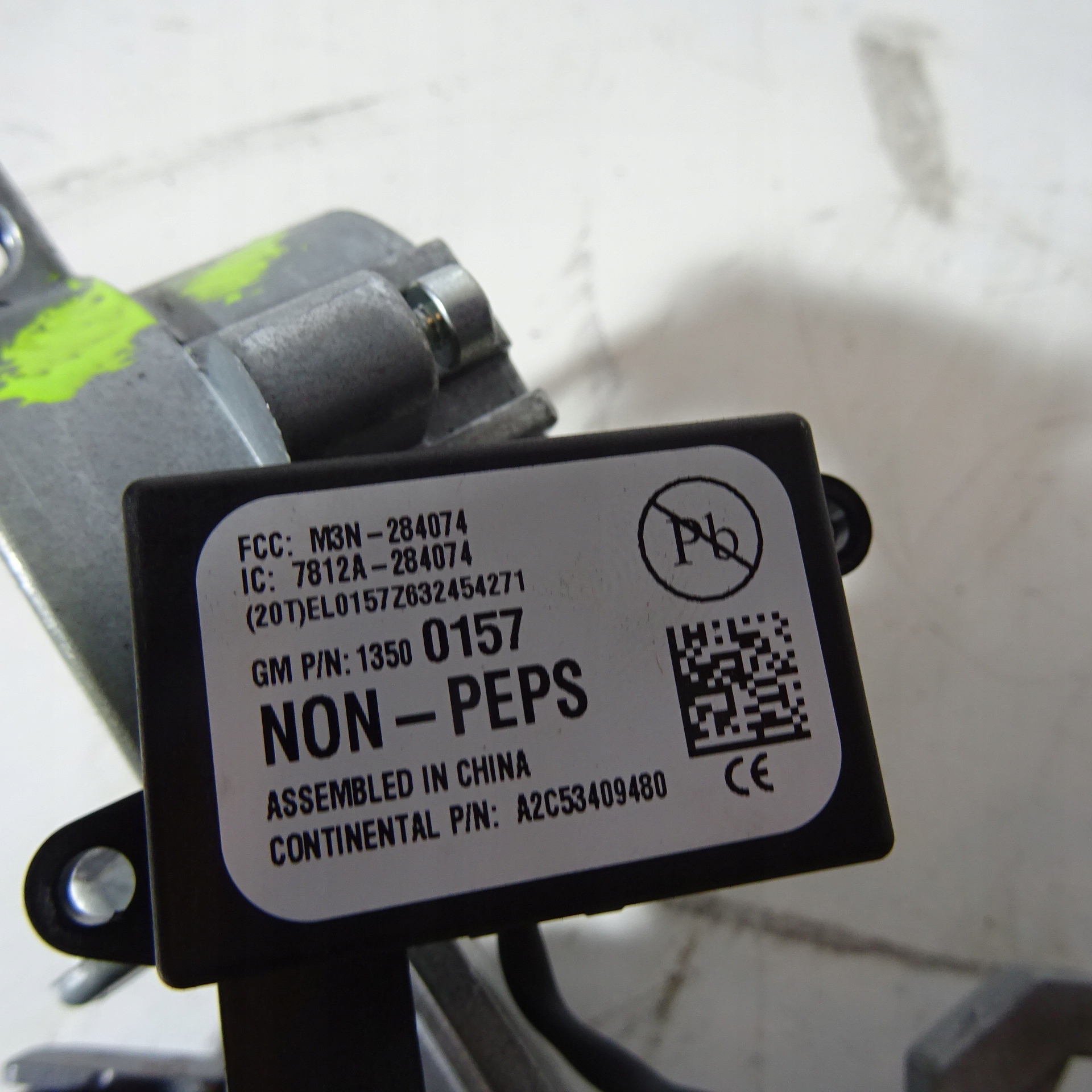OPEL ZAFIRA C 2.0CDTI ignition 13383062