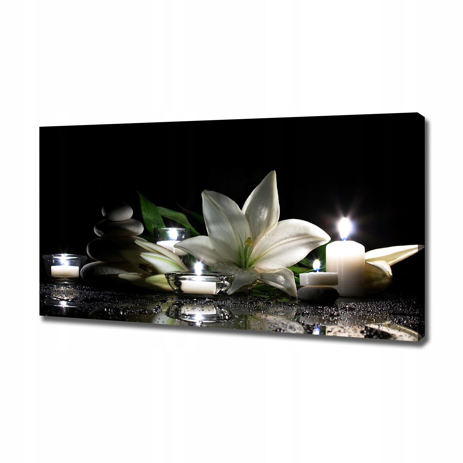 

Foto obraz canvas na ścianę Biała lilia 120x60 cm