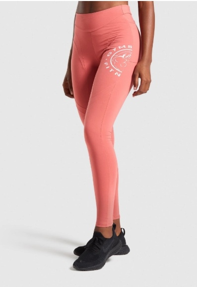 Gymshark Legginsy Sportowe Treningowe Legacy Fitness Moroccan 34 Xs
